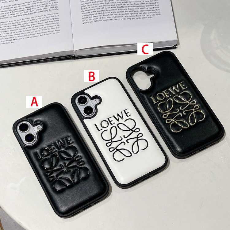 【FB009】ロエベ ❤️ LOEWE ❤️ ブランドコラボ商品  ❤️ 高品質 ❤️ スマホケース ❤️ iPhoneケース