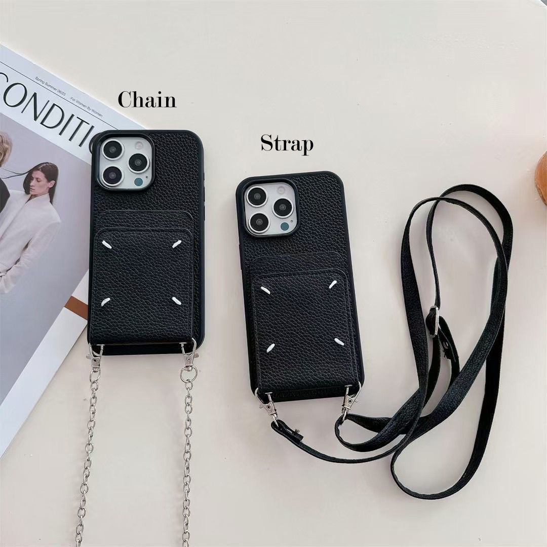 【FB020】Maison Margiela ❤️ 高級品 ❤️ iPhoneケースストラップ付き